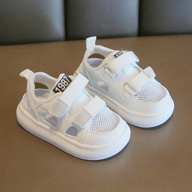 Giày Thể Thao Đế Mềm Siêu Nhẹ Phối Lưới Thoáng Khí Thời Trang Mùa Hè Cho Bé