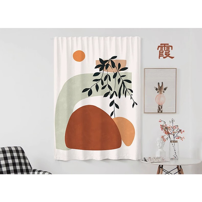 Rèm treo tường Morandi trang trí phòng ngủ