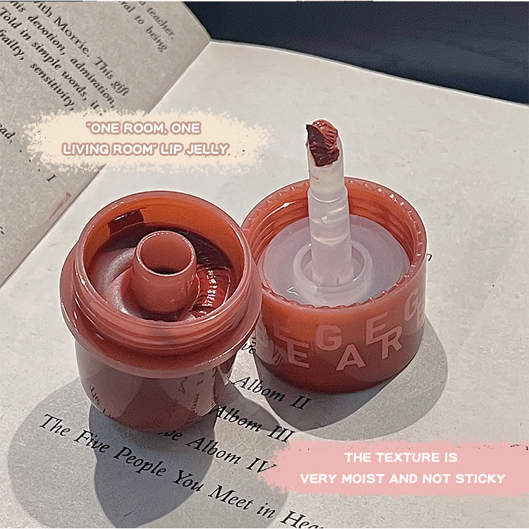 Son Môi Dạng Thạch GECOMO Chống Thấm Nước Lâu Trôi