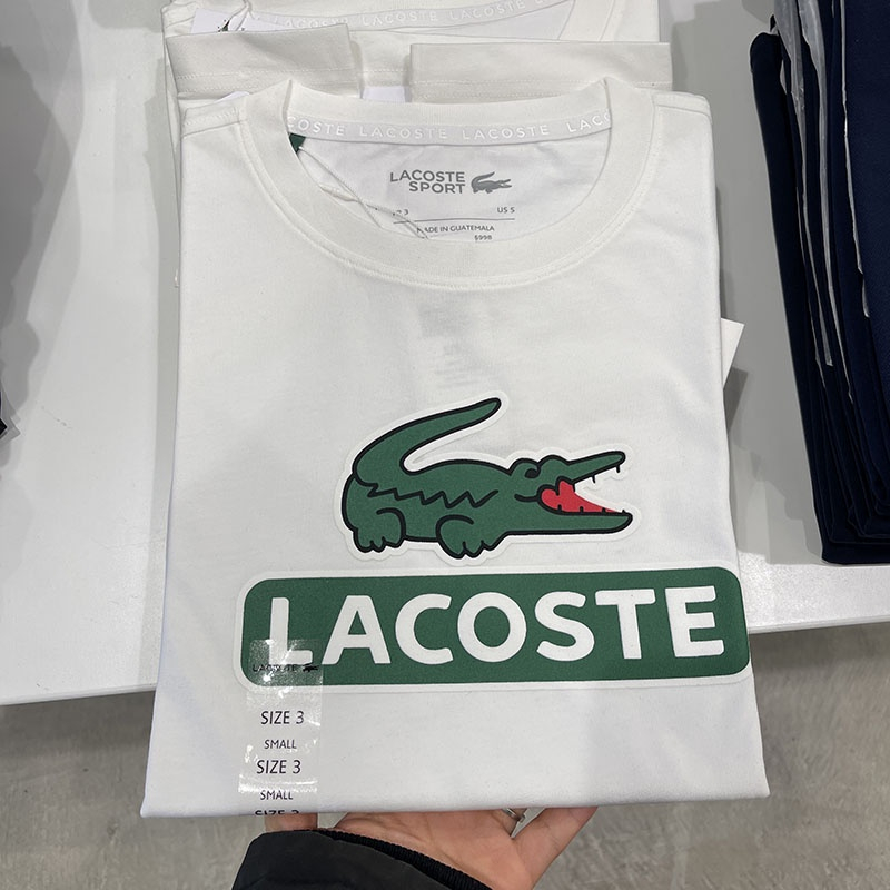 Áo Thun Nam Cổ Tròn Ngắn Tay In Logo Thời Trang 23513