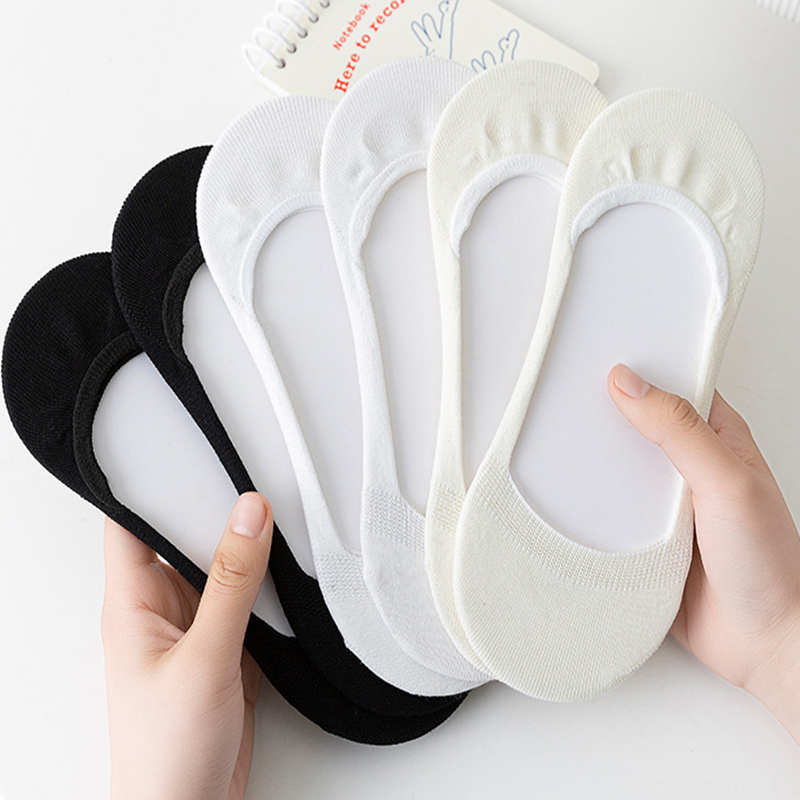 Tất cotton FHYL mỏng vô hình nhiều màu khử mùi mùa hè Hàn Quốc cho nữ