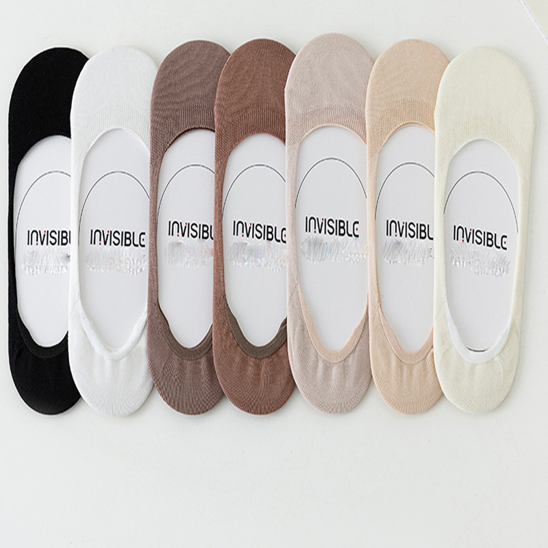 Tất cotton FHYL mỏng vô hình nhiều màu khử mùi mùa hè Hàn Quốc cho nữ