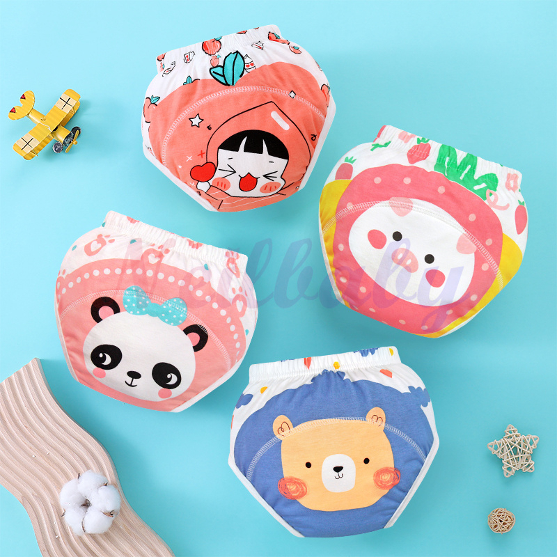 Quần Tã Họa Tiết Hoạt Hình Phong Cách Hàn Quốc Dễ Thương Cho Bé Trai Và Gái