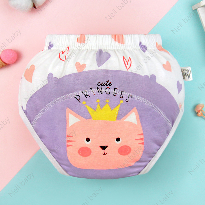 Quần Tã Họa Tiết Hoạt Hình Phong Cách Hàn Quốc Dễ Thương Cho Bé Trai Và Gái
