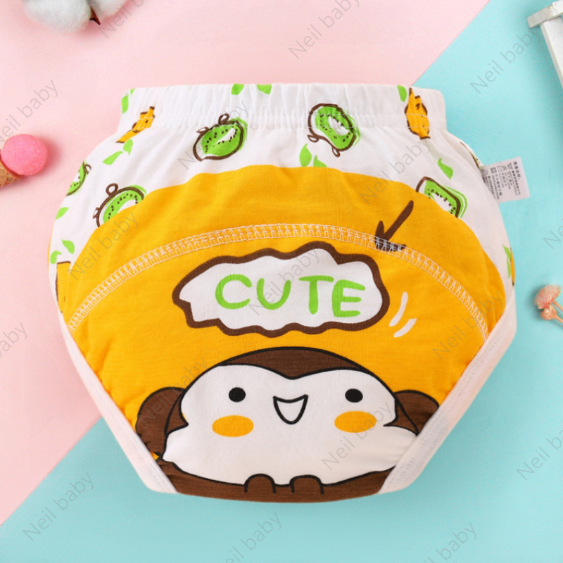 Quần Tã Họa Tiết Hoạt Hình Phong Cách Hàn Quốc Dễ Thương Cho Bé Trai Và Gái