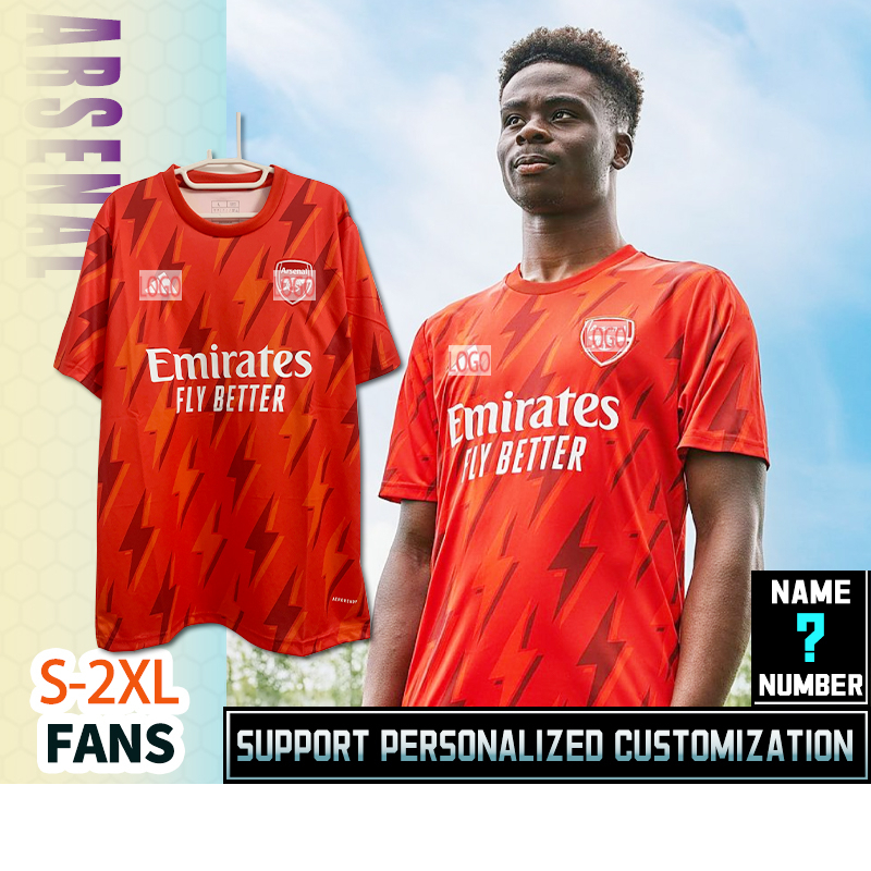 Áo Thun Bóng Đá Màu Đỏ S-XXL * Chất Lượng Cao *