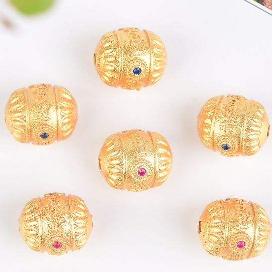 Cát Vàng Sáu Tục Ngữ Mantra diy Dạng Bện Màu Vàng Cát Bảo Quản Trang Sức Vòng Tay Bảo Quản Mạnh Mẽ Không Gây Dị Ứng Phong Cách Trung Hoa Cổ Điển Cho Nữ diy Màu Sắc Vàng Đồng Cao Không Gây Dị ỨngVòng Đeo Tay Dây Bện Màu Đỏ Thời Trang