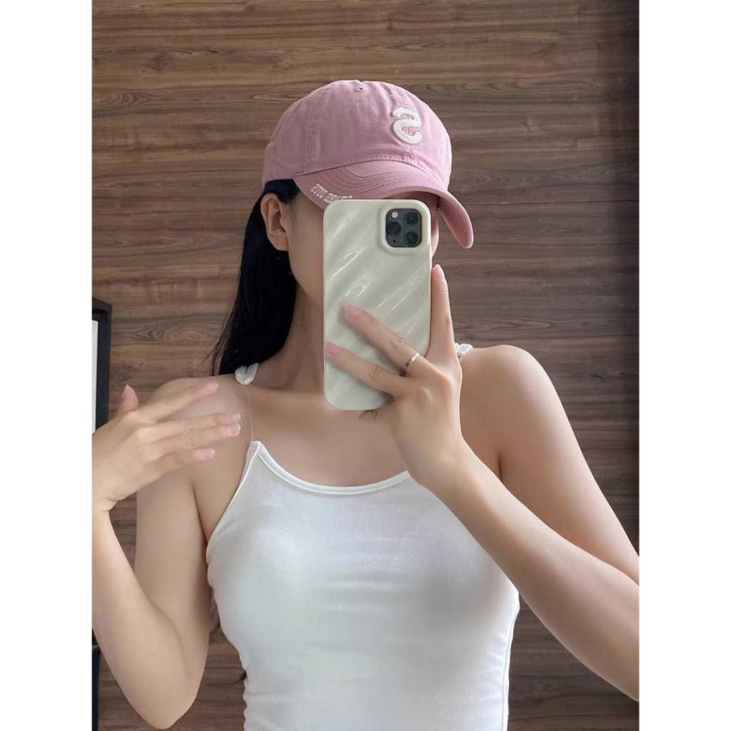 Mũ Lưỡi Trai Mềm Thêu Chữ Phong Cách Hàn Quốc Cho Cặp Đôi