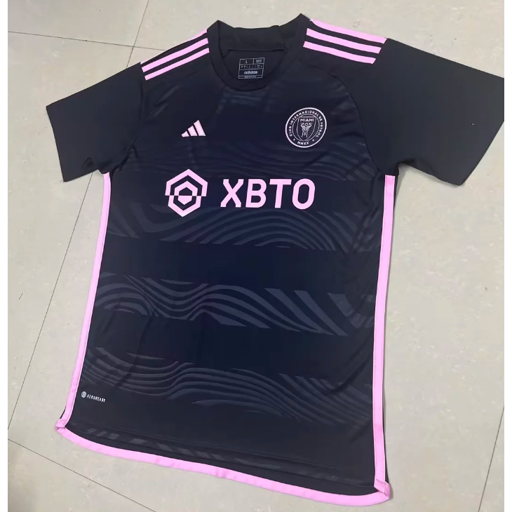 Áo Thun Đá Banh Màu Đen Đội Tuyển INTER MIAMI 2023