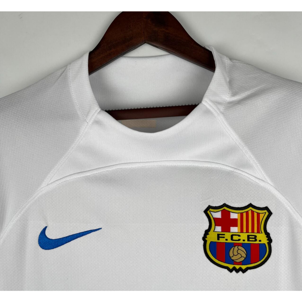 Áo Thun Đá Banh Số 23 / 24 Câu Lạc Bộ Barcelona Sân Khách Pedri