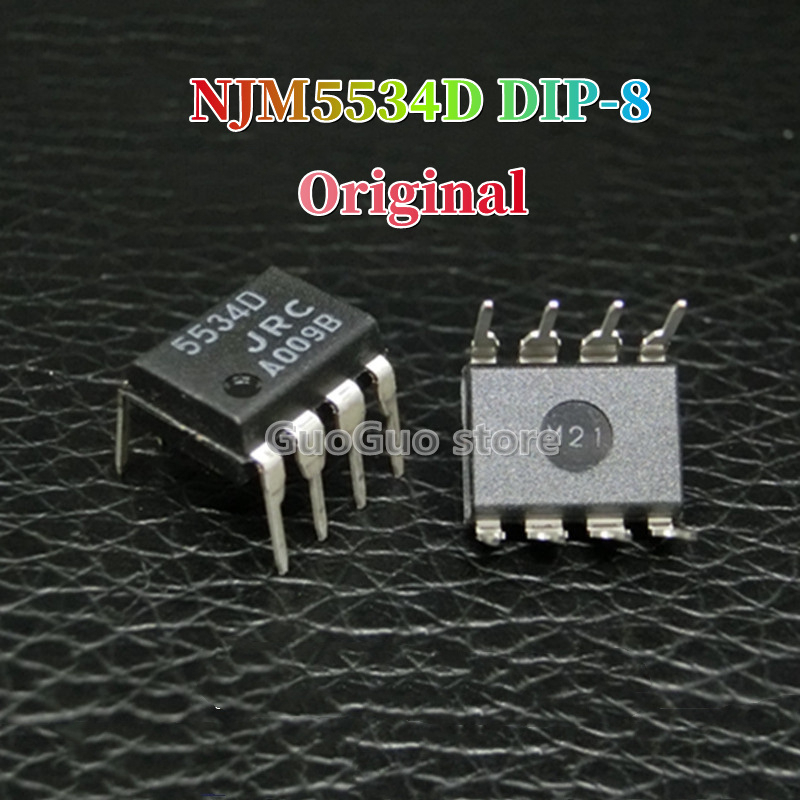 JRC5534D NJM5534D 2 chiếc DIP-8 JRC 5534D DIP8 Bộ khuếch đại hoạt động tiếng ồn thấp hiệu suất cao N