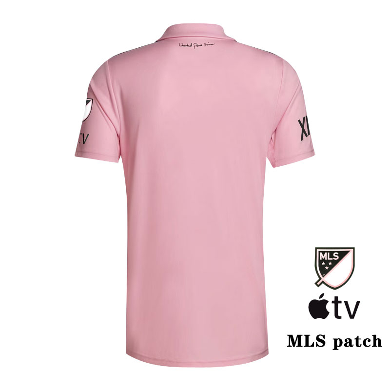 Áo Thun Số 2022 / 23 Inter Miami Màu Hồng