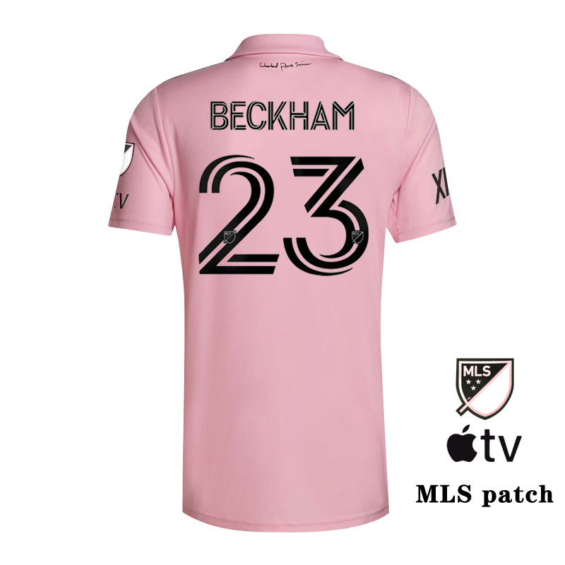 Áo Thun Số 2022 / 23 Inter Miami Màu Hồng