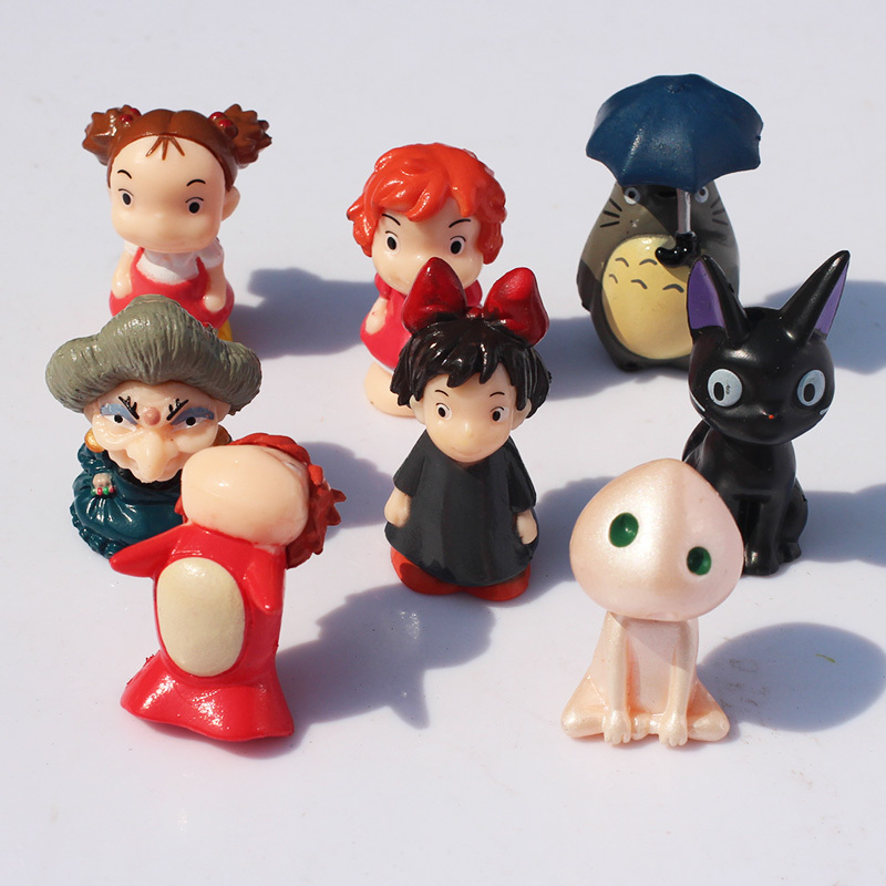 Set 8 Mô Hình Nhân Vật Phim Hoạt Hình Hàng Xóm Tôi Là Totoro