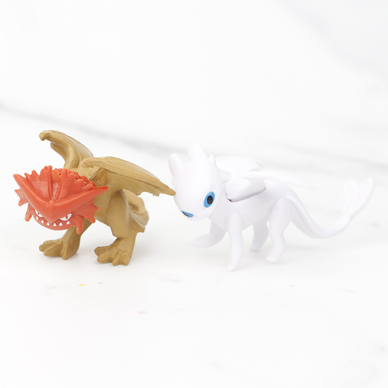 DISNEY Set 10 Mô Hình Khủng Long Phim How To Train Your Dragon