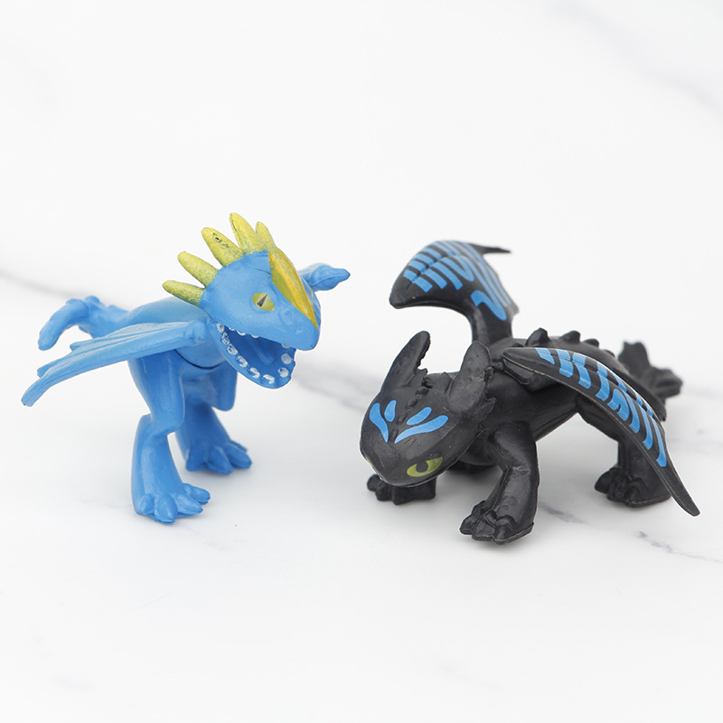 DISNEY Set 10 Mô Hình Khủng Long Phim How To Train Your Dragon