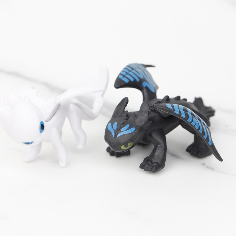 DISNEY Set 10 Mô Hình Khủng Long Phim How To Train Your Dragon