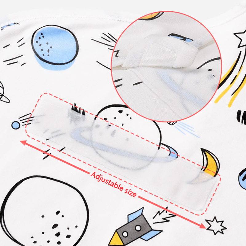 Chăn cho bé sơ sinh Chăn quấn cho bé ủ kén cho bé sơ sinh Bông 0-6 tháng Phóng to hỗ trợ cổ