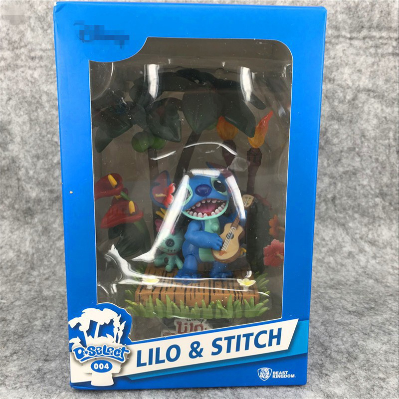 DISNEY Mô Hình Nhân Vật Lilo & Stitch 16cm Trang Trí Đáng Yêu
