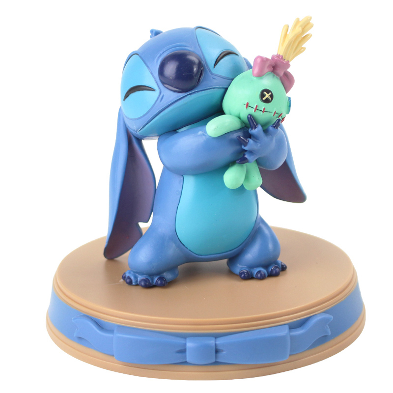 DISNEY Mô Hình Nhân Vật Lilo & Stitch 16cm Trang Trí Đáng Yêu