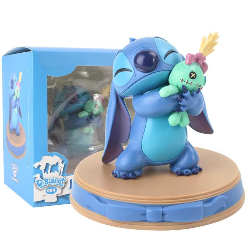 DISNEY Mô Hình Nhân Vật Lilo & Stitch 16cm Trang Trí Đáng Yêu