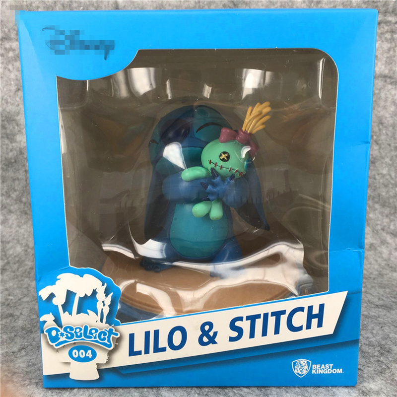 DISNEY Mô Hình Nhân Vật Lilo & Stitch 16cm Trang Trí Đáng Yêu
