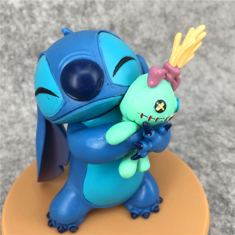 DISNEY Mô Hình Nhân Vật Lilo & Stitch 16cm Trang Trí Đáng Yêu