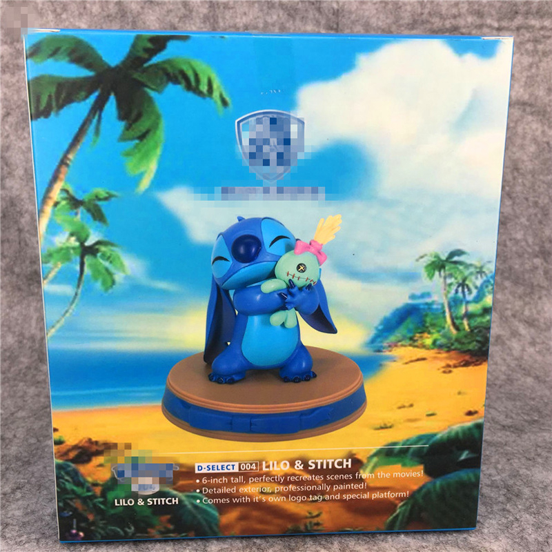 DISNEY Mô Hình Nhân Vật Lilo & Stitch 16cm Trang Trí Đáng Yêu