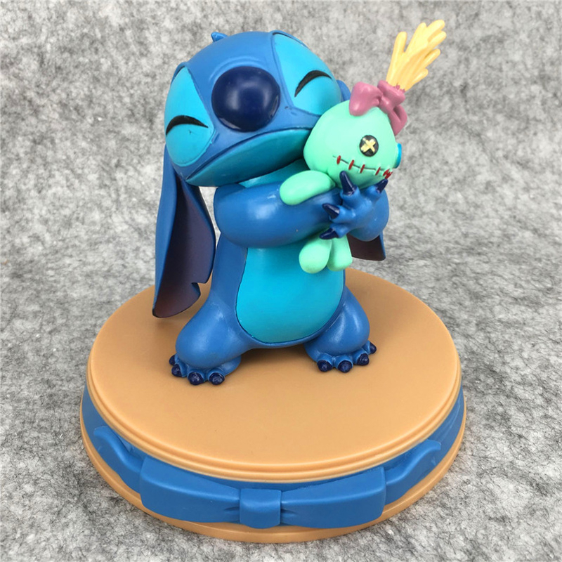 DISNEY Mô Hình Nhân Vật Lilo & Stitch 16cm Trang Trí Đáng Yêu