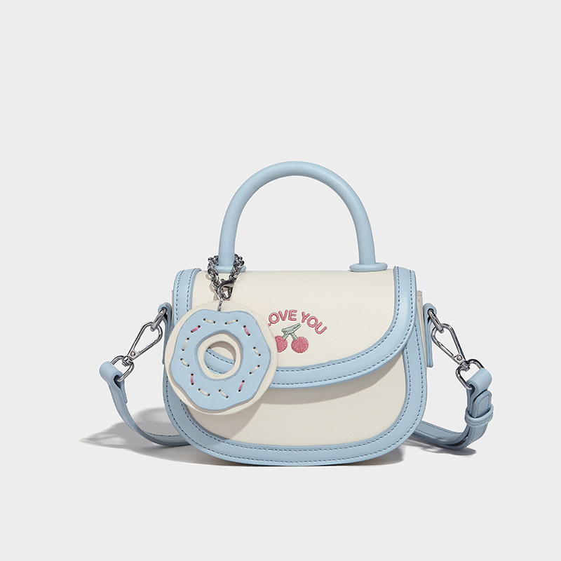 Túi Xách Đeo Vai Hình Yên Ngựa Ielgy Nhật Bản Màu Be Dễ Thương Nhỏ Gọn Thời Trang Mùa Xuân Cho Nữ