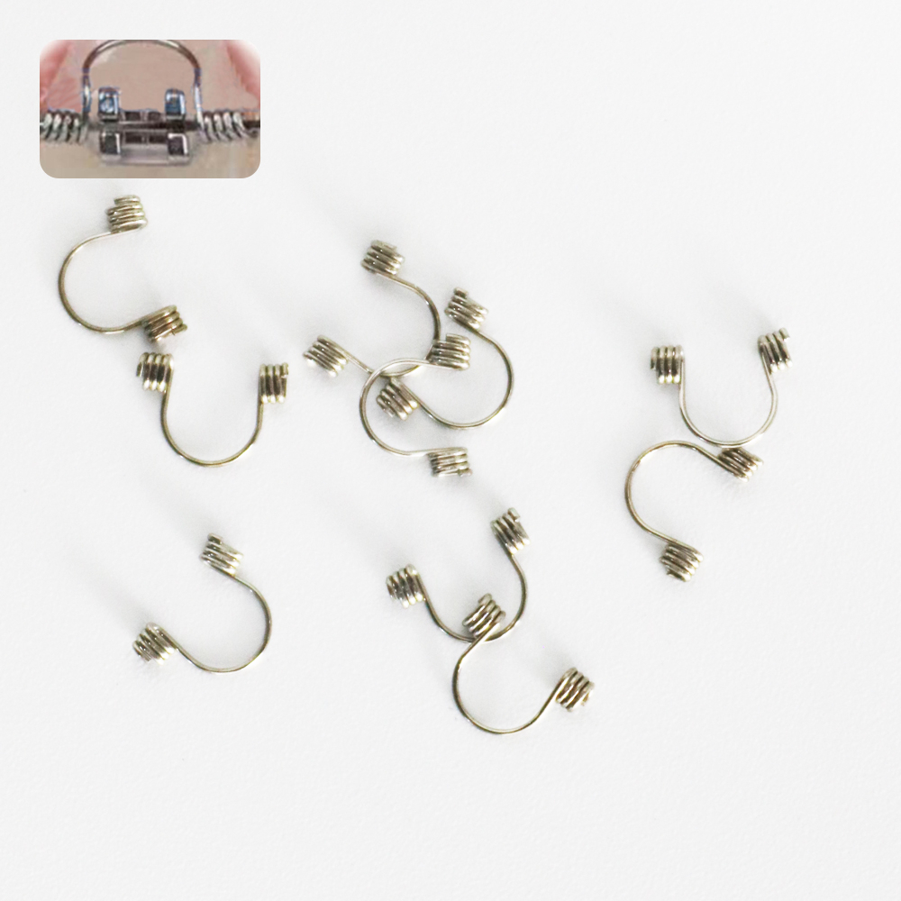 1 Gói 10 Cái / Gói Mô Men Xoắn Thép Không Gỉ   Dental Orthodontic Stainless Steel Torque Spring