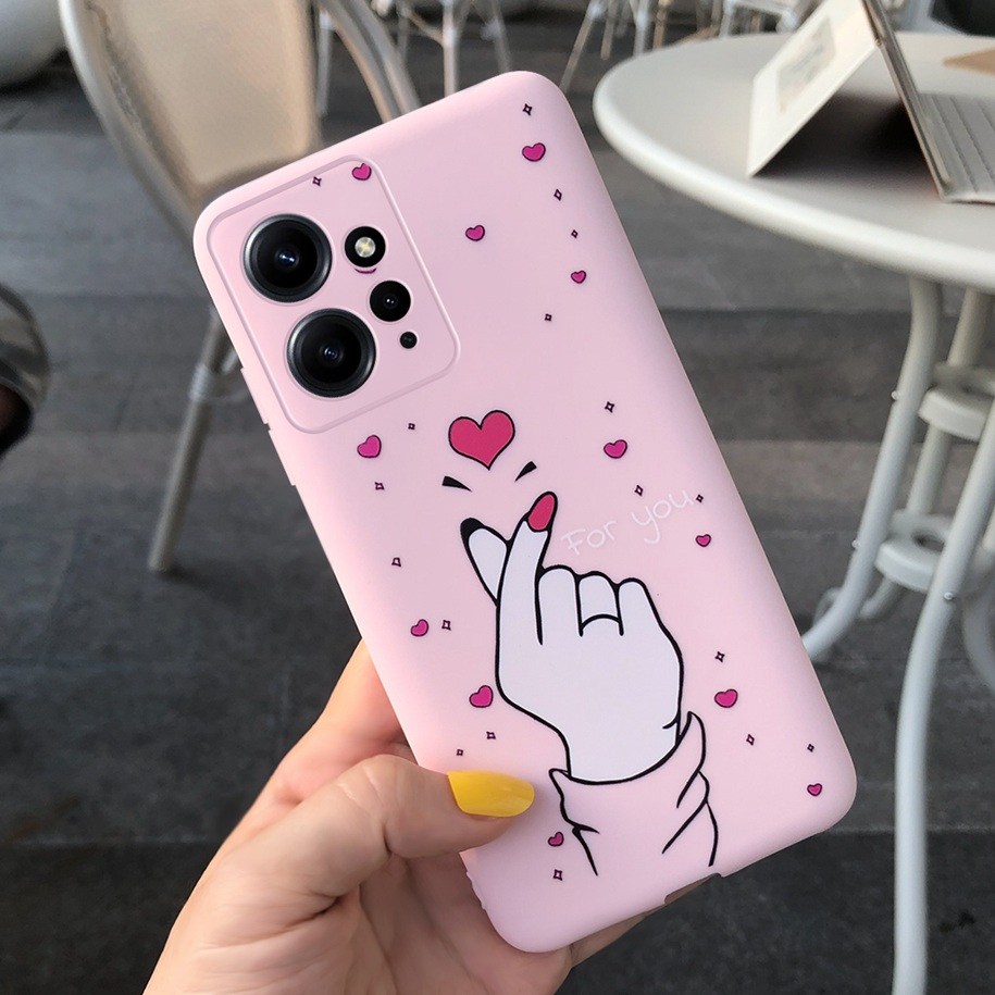 Ốp Điện Thoại Chống Sốc In Hình Mèo / Kỳ Lân Đáng Yêu Cho Xiaomi Redmi Note 12 4G 2023 Redmi Note 12 Pro 4G