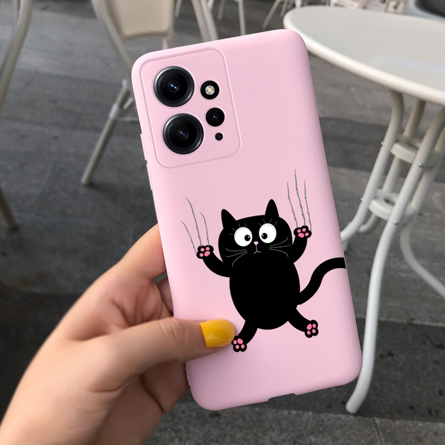 Ốp Điện Thoại Chống Sốc In Hình Mèo / Kỳ Lân Đáng Yêu Cho Xiaomi Redmi Note 12 4G 2023 Redmi Note 12 Pro 4G