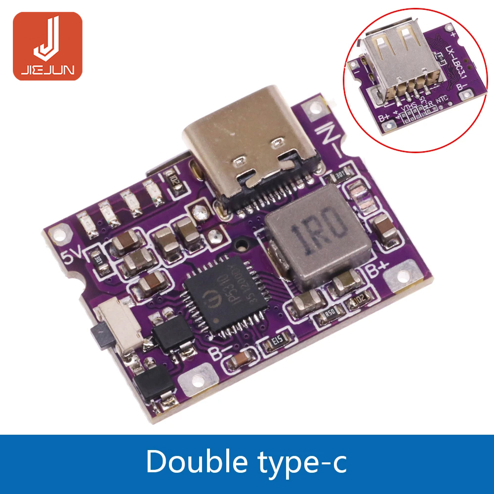 Mô Đun Sạc Pin Lithium Tăng Áp USB 5V Sang 4.2V 3A IP5310