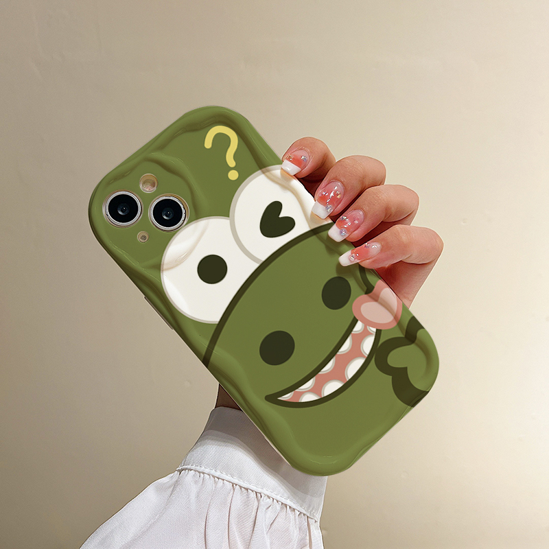 Ốp Điện Thoại In Hình Khủng Long Hoạt Hình Cho iPhone 11 12Pro 13 14Promax 6s 6Plus 7 8 SE 8Plus X XR XS Max 12 13mini 14plus