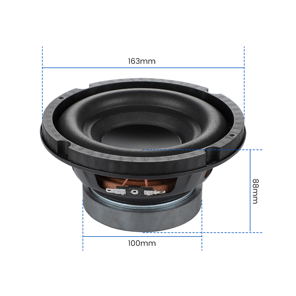 1 Loa Âm Thanh Bass 6.5 Inch 4Ohm 40W Chất Lượng Cao