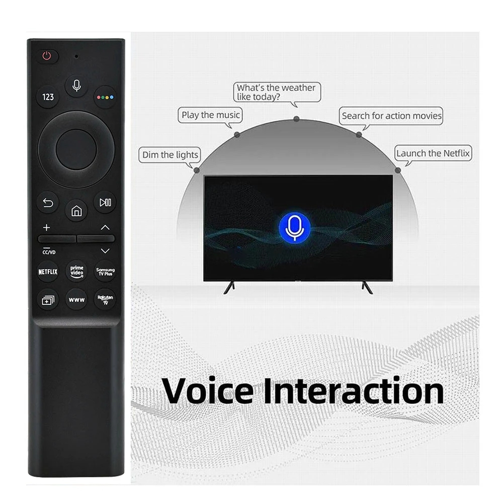Điều khiển từ xa bằng giọng nói Bluetooth đa năng RM-G2500 V1 mới cho TV thông minh Samsung Q80T TU8