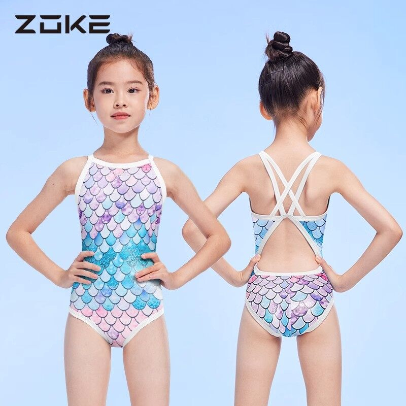 Bộ Đồ Bơi Da Lộn Chống Vi Khuẩn Chống Vi Khuẩn Cho Bé Gái