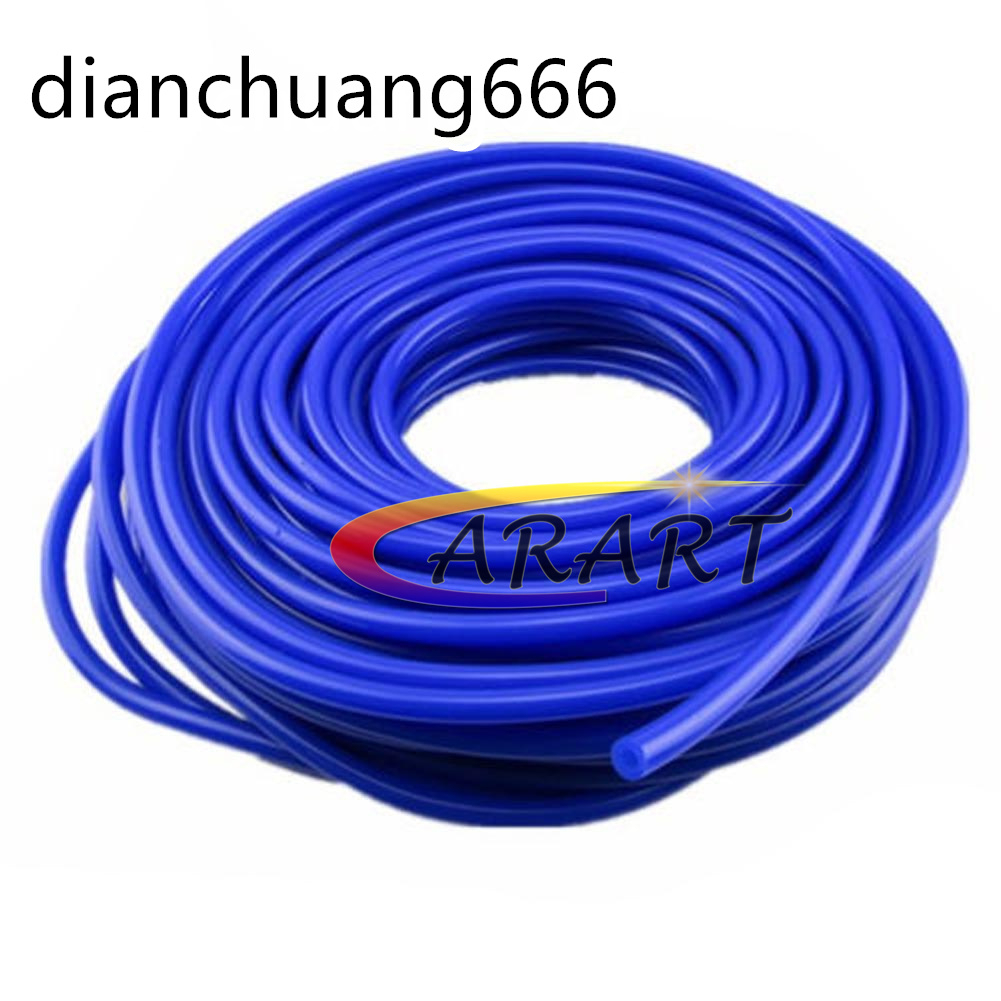 Ống Dẫn Dầu Silicon Hút Chân Không 1M Thay Thế Cho Xe Hơi 3 / 4 / 5 / 6 / 8 / 10 / 12 / 14 / 16mm Đen
