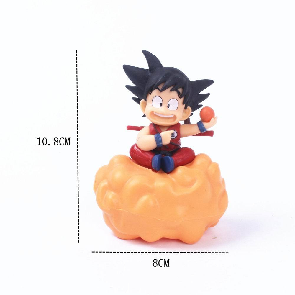Mô Hình Nhân Vật Son Goku 11cm Trang Trí Bánh Kem Bằng PVC