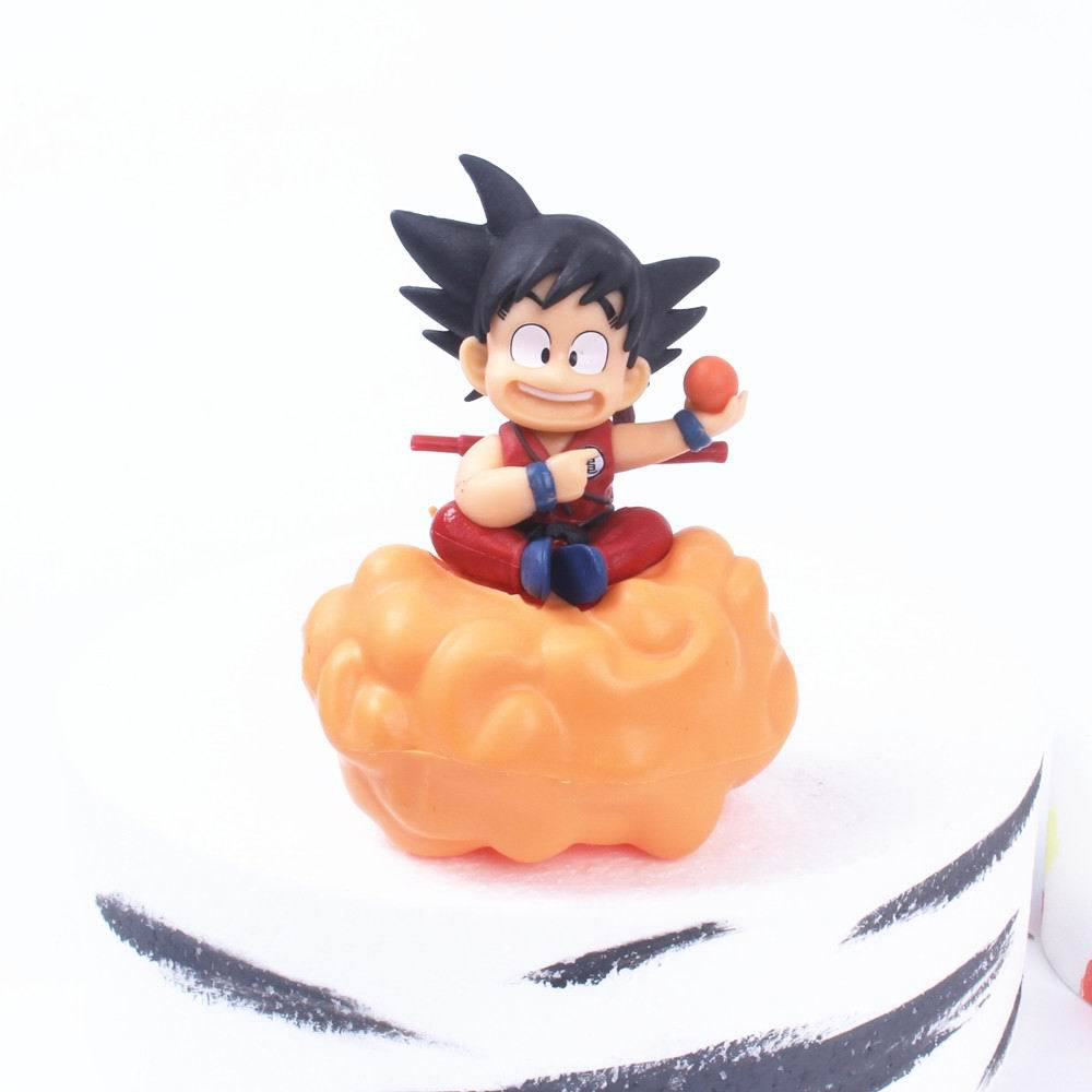 Mô Hình Nhân Vật Son Goku 11cm Trang Trí Bánh Kem Bằng PVC