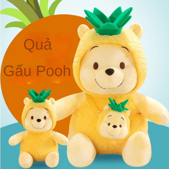 Búp Bê Nhồi Bông Hình Gấu / Quả Dứa Disney Dễ Thương Cho Bé Gái