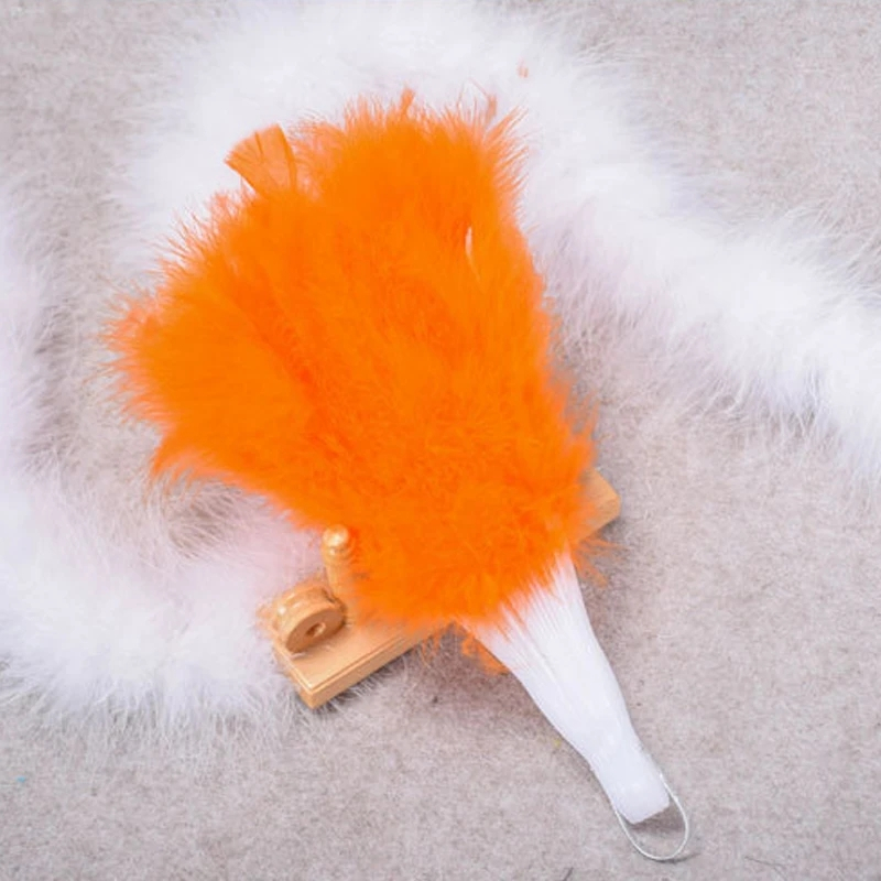 Quạt Xếp Lông Vũ Phong Cách Lolita Nhật Bản Ngọt Ngào