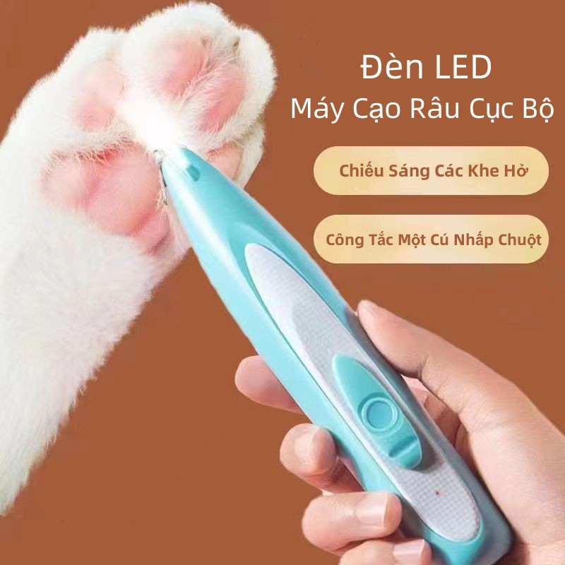Tông đơ cạo lông móng DORRIKEY LI0507 có đèn LED cho chó mèo