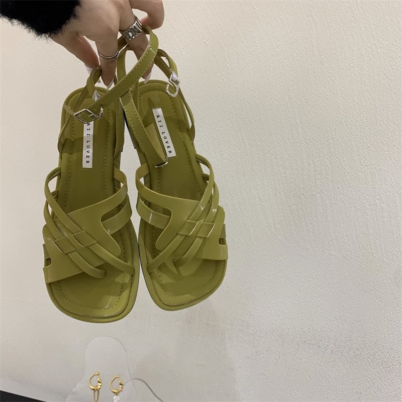 Sandal Hở Ngón Đế Bằng Thiết Kế Mới Thời Trang Dành Cho Nữ