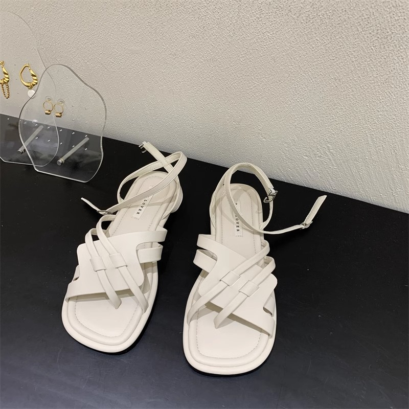 Sandal Hở Ngón Đế Bằng Thiết Kế Mới Thời Trang Dành Cho Nữ