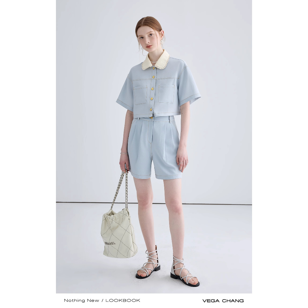 Bộ Áo Liền Quần Dáng Ngắn Chất Liệu Mỏng Cao Cấp Thời Trang Mùa Hè Theo Phong Cách