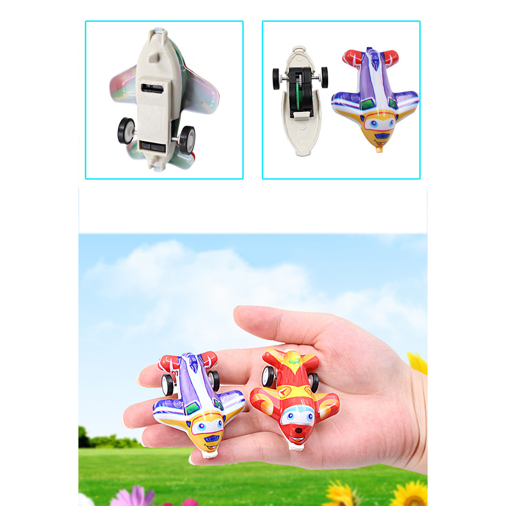 Mô Hình Máy Bay Mini Kéo Lưng Nhiều Màu Cho Bé