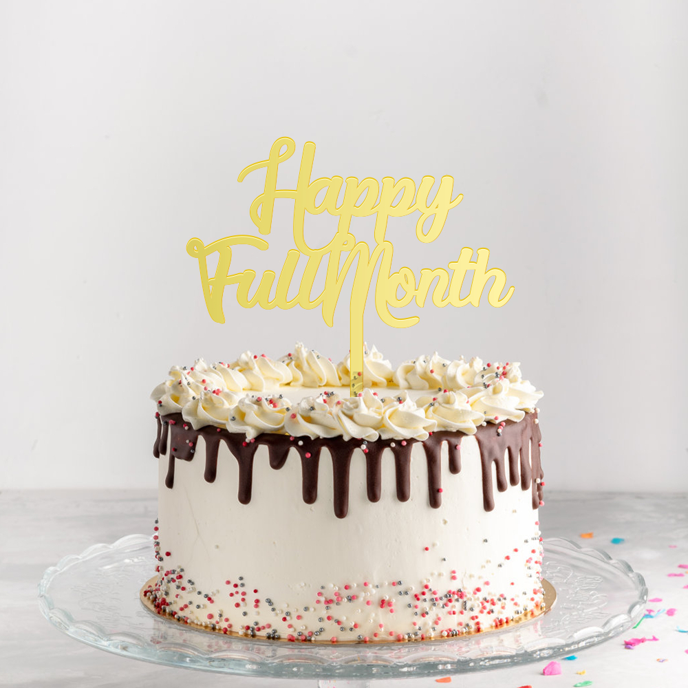 Set 10 Que Cắm Trang Trí Bánh Kem Bằng Acrylic Toàn Diện Cho Bé Sơ Sinh 1-12 Tháng Tuổi