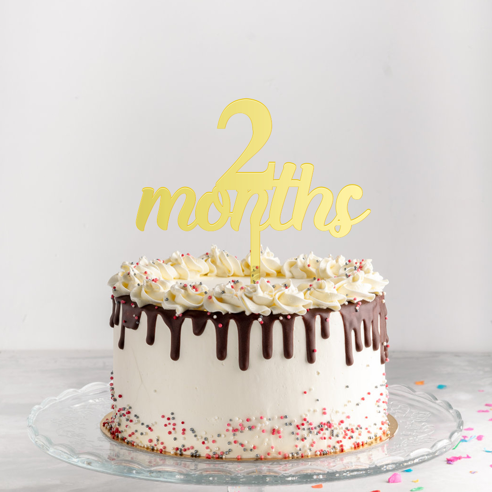 Set 10 Que Cắm Trang Trí Bánh Kem Bằng Acrylic Toàn Diện Cho Bé Sơ Sinh 1-12 Tháng Tuổi